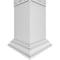 Ekena Millwork Craftsman Classic Square Non-Tapered Gilcrest Fretwork Column w/ Crown Capital & Crown Base CC0809ENGCTCRCR - alternate 5